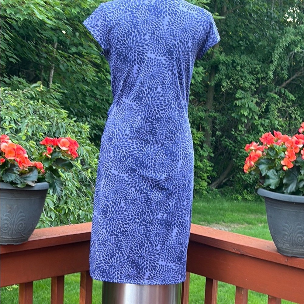Lululemon Athletica Light and Dark Purple Sheath Midi Dress - Picture 3 of 15